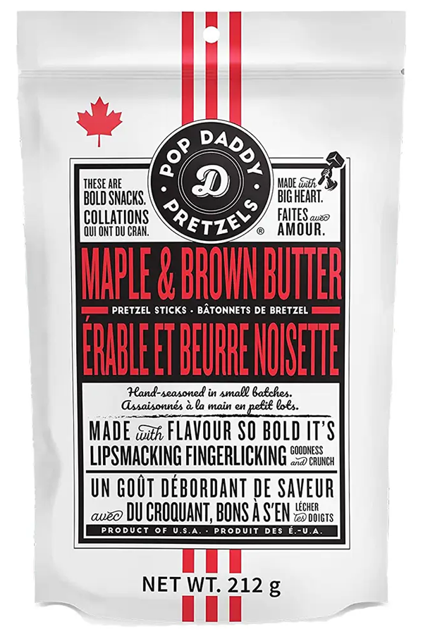 Pop Daddy Maple & Brown Butter Pretzel Sticks - Visual Media Number 1 of 1