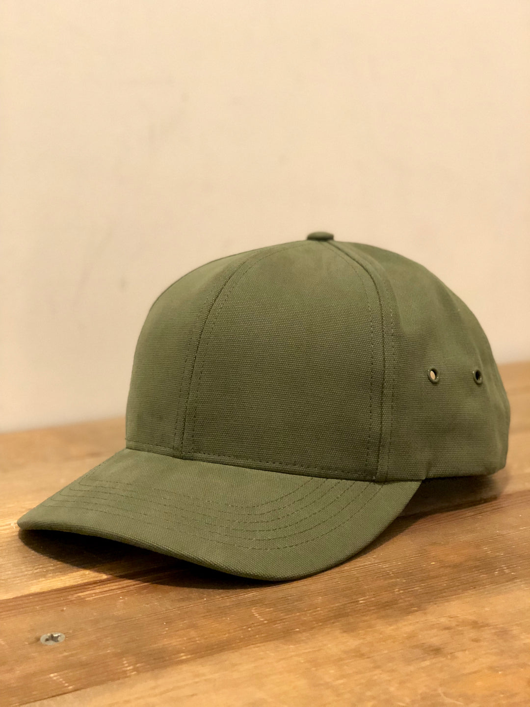V LA Hat / Olive - Visual Media Number 2 of 3