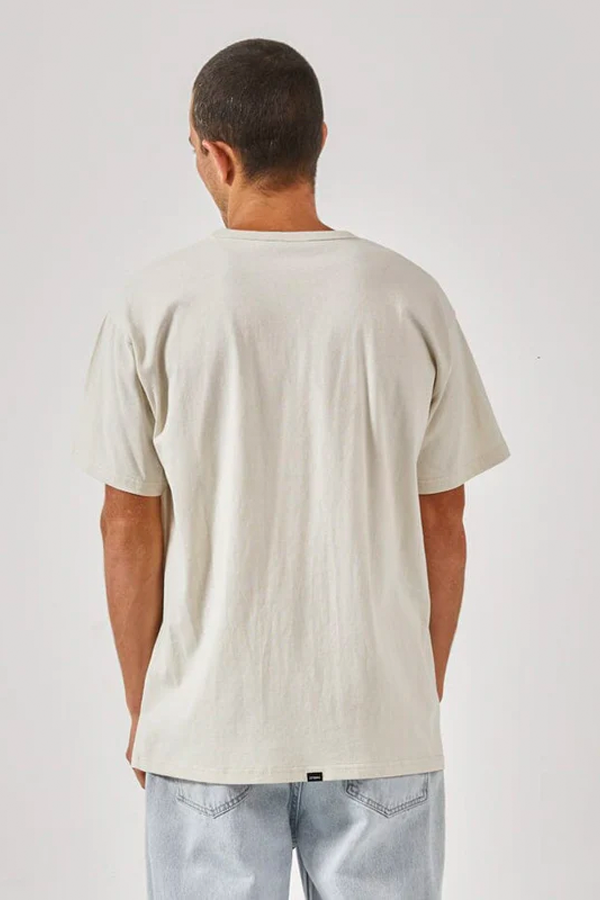 Thrills Workwear Embro Merch Tee | Heritage White - Thumbnail Image Number 3 of 3
