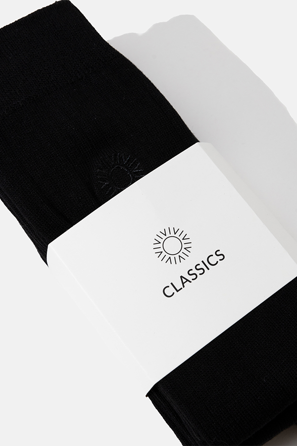 Classic 3-Pack Sock | Black - Thumbnail Image Number 2 of 2
