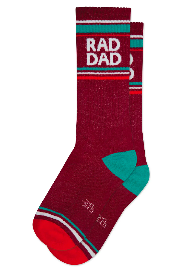 Rad Dad Gym Socks - Visual Media Number 1 of 2