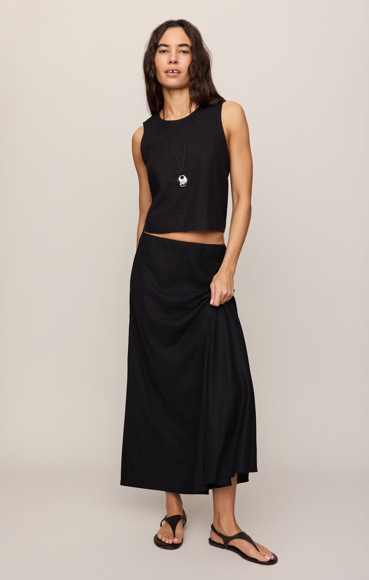 Meryl Skirt | Black - Thumbnail Image Number 1 of 3
