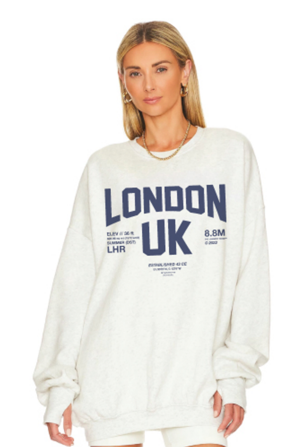 Welcome To London Jumper | Stardust - Main Image Number 1 of 1