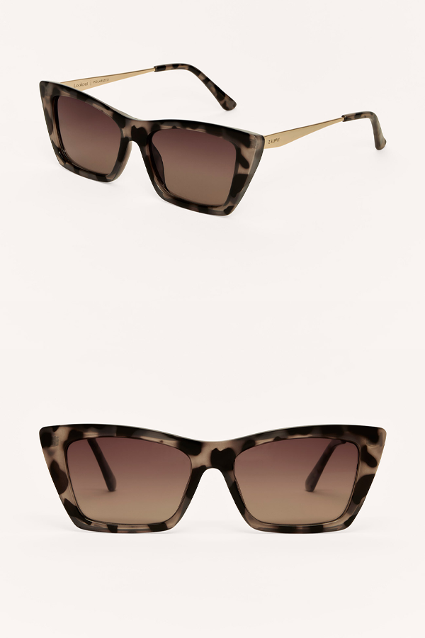 Lookout Sunglasses | Brown Tortoise - Gradient - Thumbnail Image Number 3 of 3
