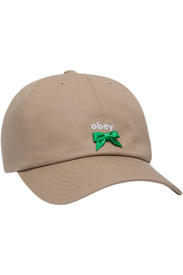 Loulou Strap Back Hat | Khaki - Thumbnail Image Number 1 of 2
