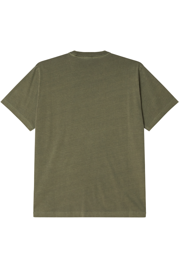 Lowercase Pigment Tee | Deep Lichen Green - Thumbnail Image Number 2 of 2
