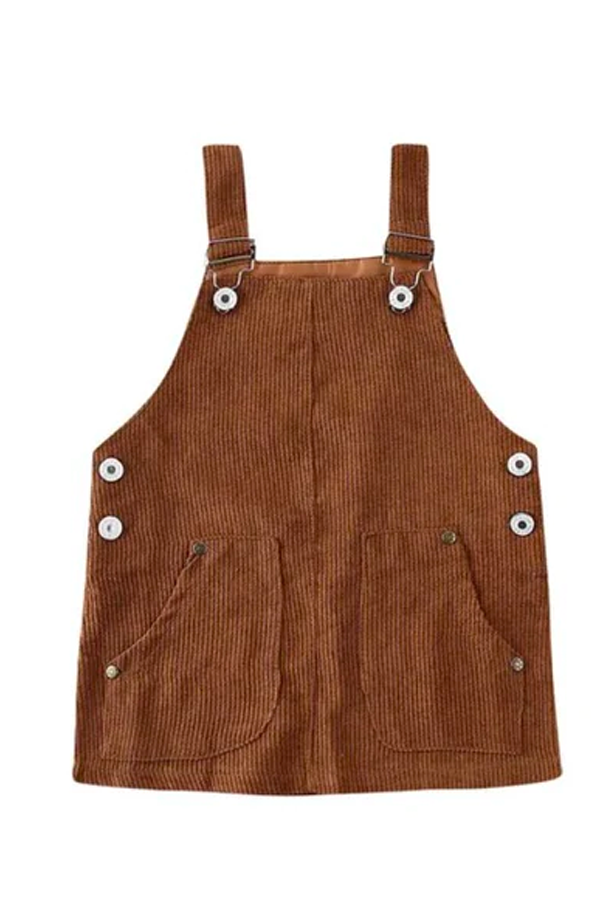 Patti Overall Dress | Corduroy - Main Image Number 1 of 1