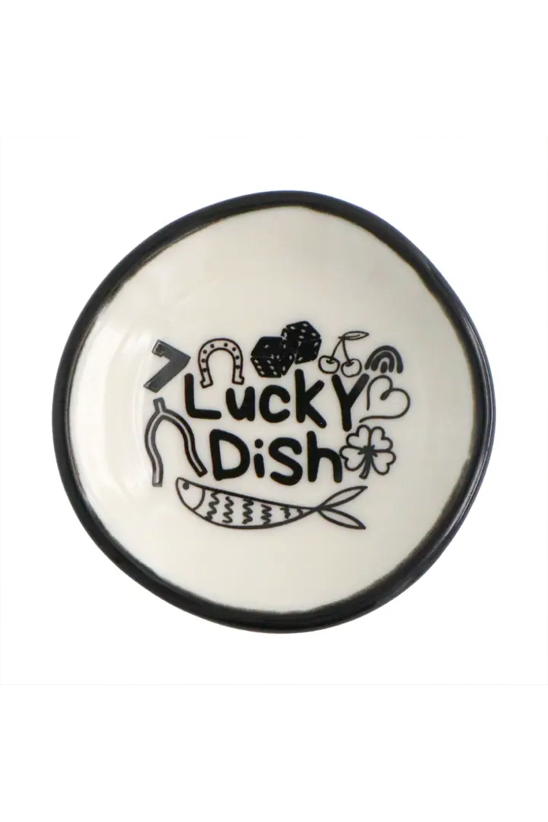 Ring Dish Lucky W/ Symbols - Visual Media Number 1 of 1