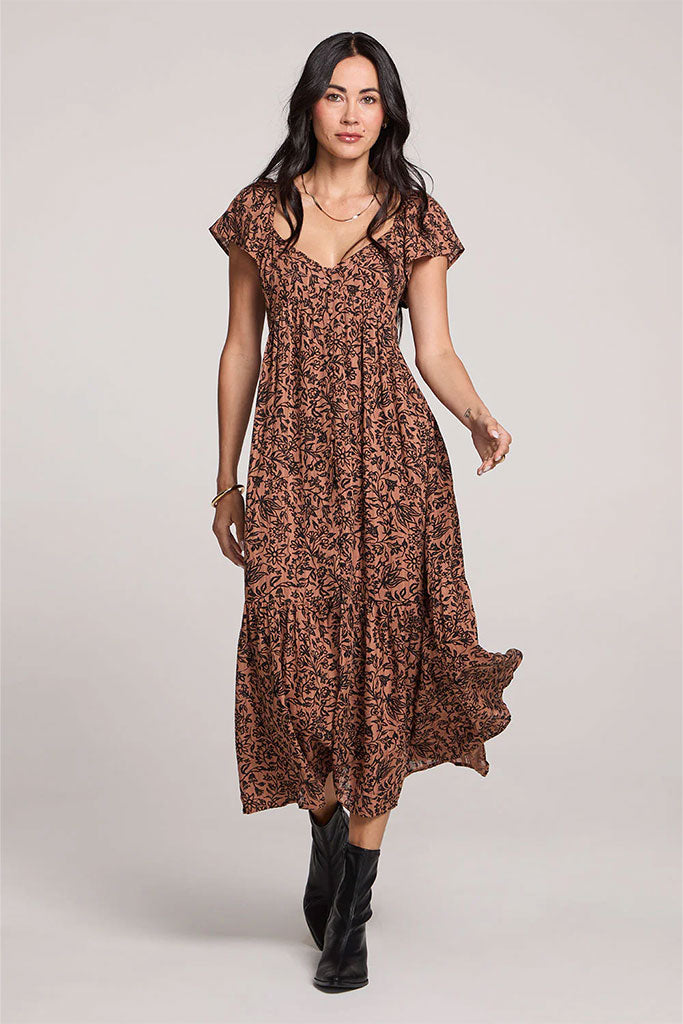 Sunraya Maxi Dress | Chestnut - Visual Media Number 1 of 3