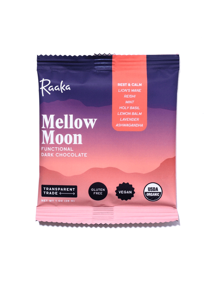 Mellow Moon Functional Dark Chocolate Bar - Thumbnail Image Number 1 of 2
