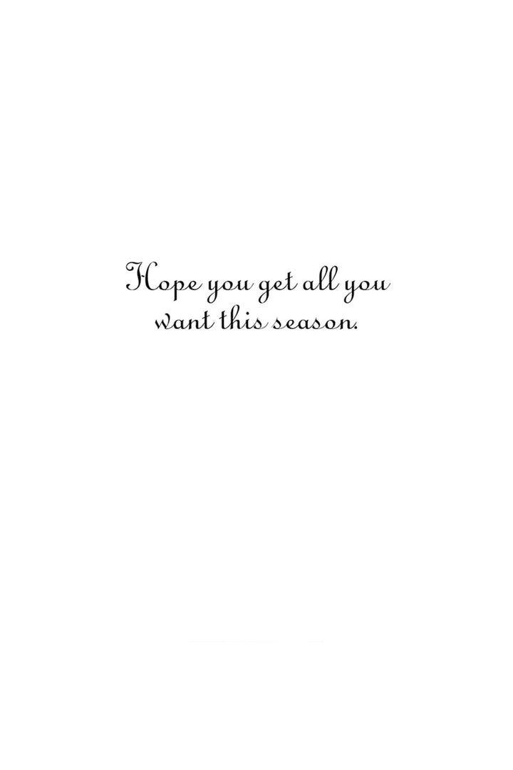 Mariah All You Want Christmas Card - Thumbnail Image Number 2 of 3
