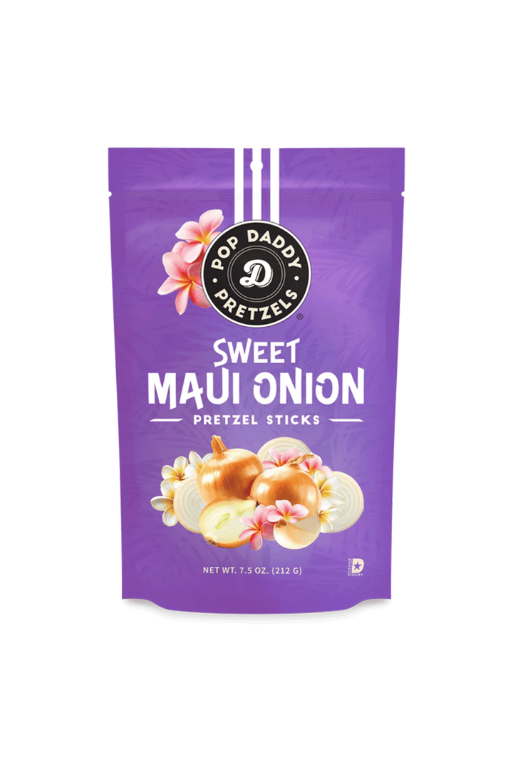 Pop Daddy Sweet Maui Onion Seasoned Pretzels - Thumbnail Image Number 1 of 3
