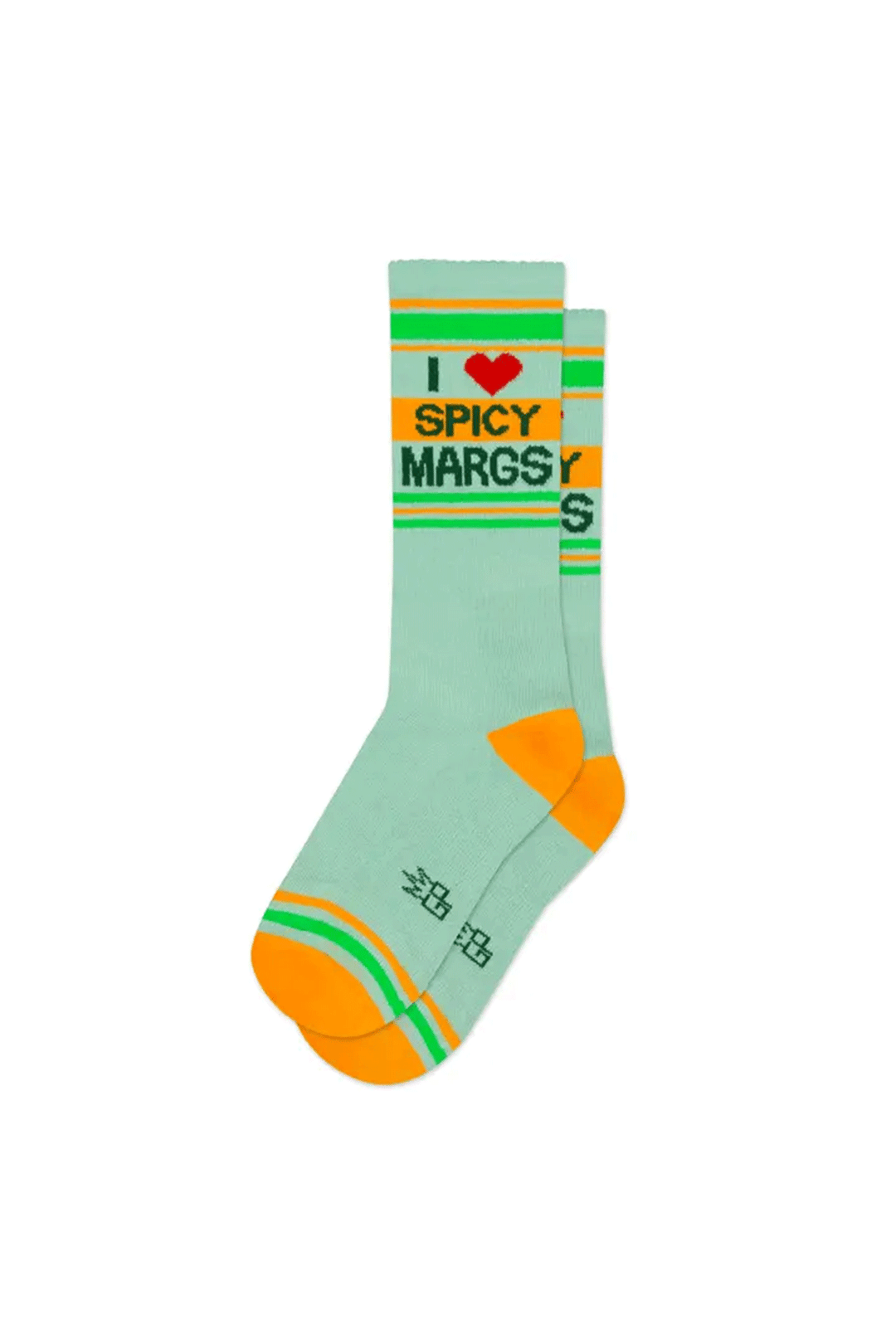I ❤️ Spicy Margs Gym Crew Socks - Visual Media Number 1 of 1