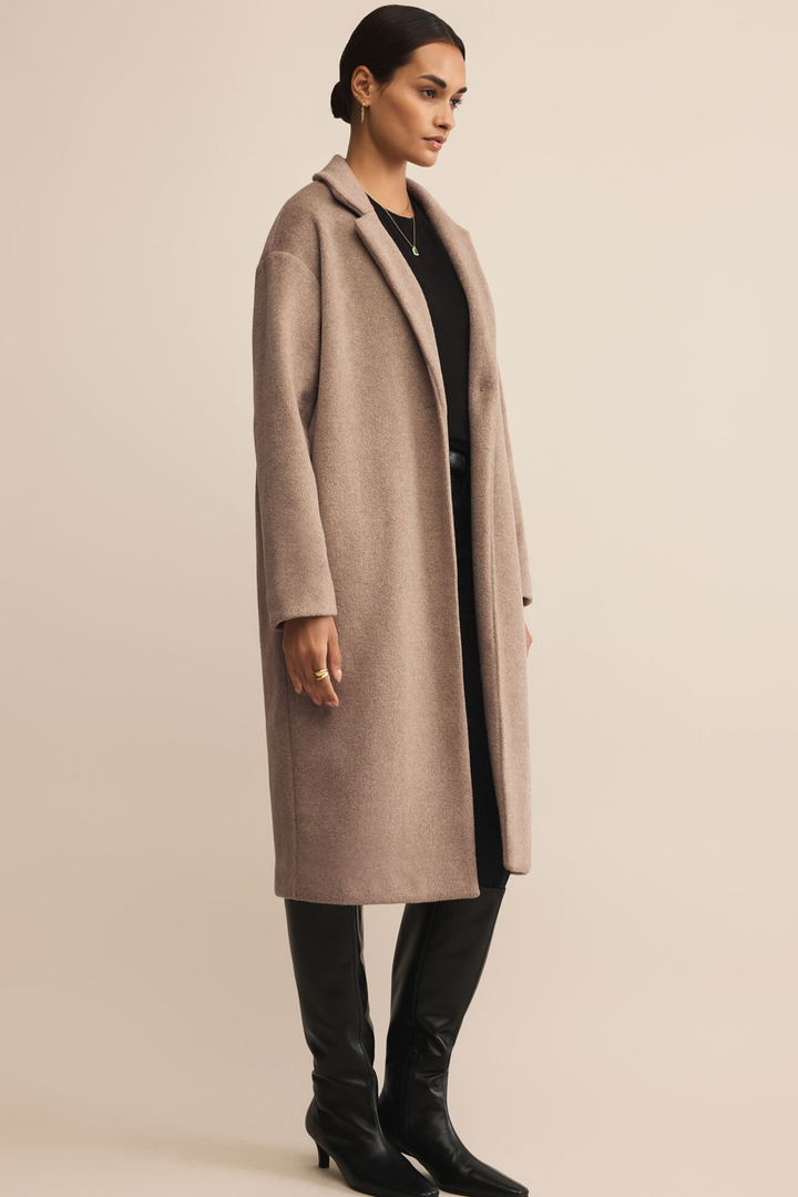 Mason Luxe Coat | Smokey - Thumbnail Image Number 2 of 3
