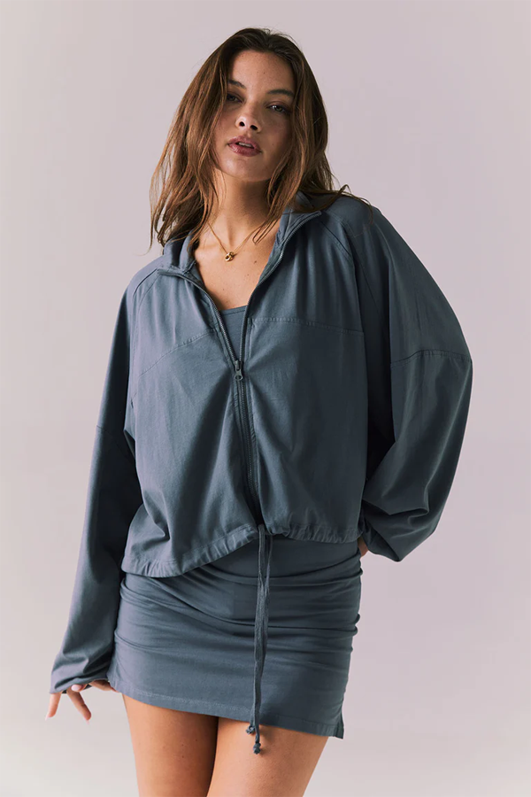 McCartney Zip Up | Future Grey - Visual Media Number 1 of 3