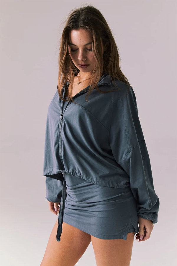 McCartney Zip Up | Future Grey - Visual Media Number 2 of 3