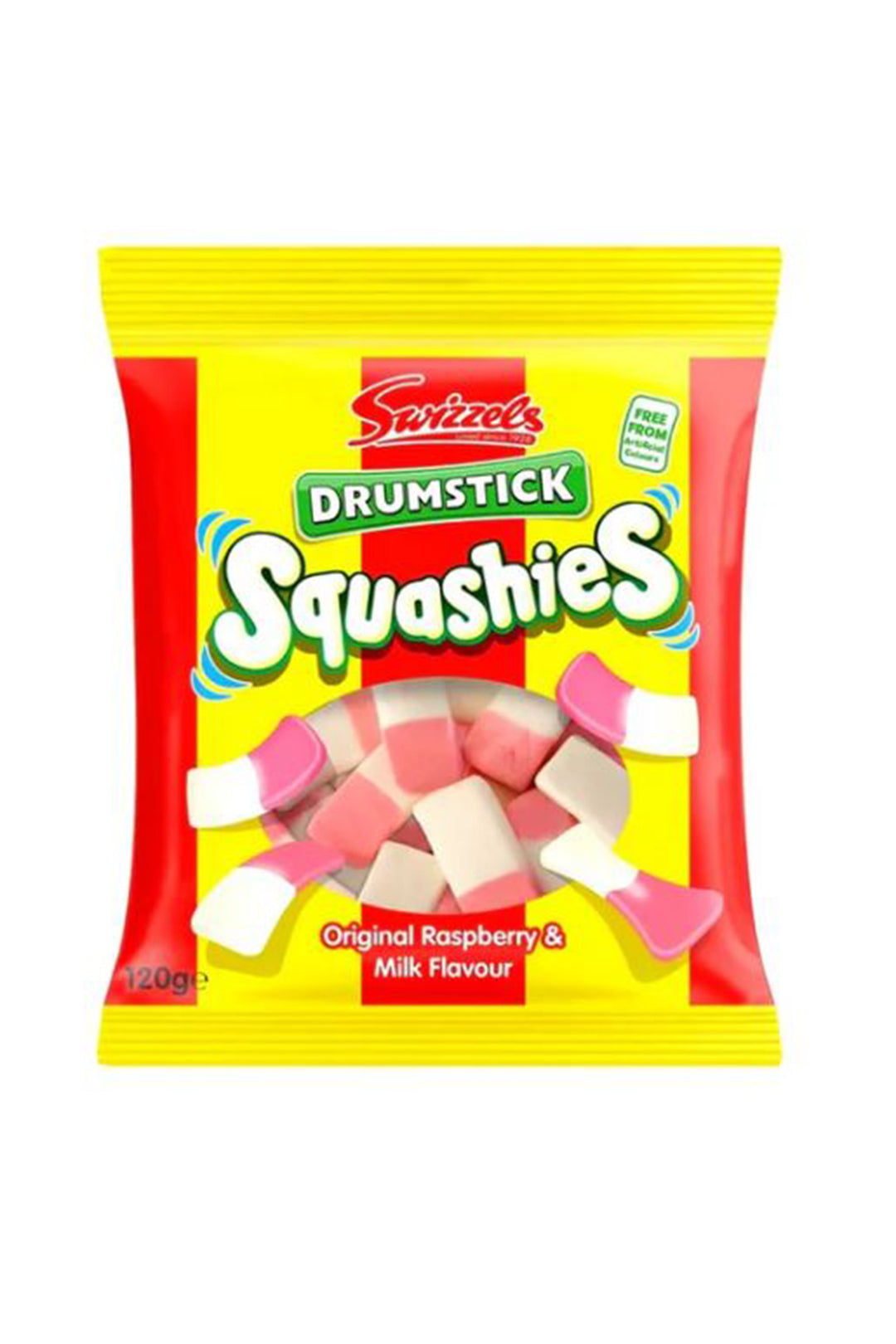 Squashies Drumstick Swizzles Raspberry and Milk - Visual Media Number 1 of 1