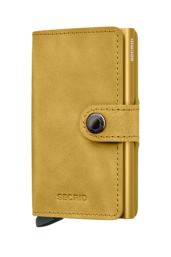 Miniwallet Vintage | Yellow - Visual Media Number 1 of 4