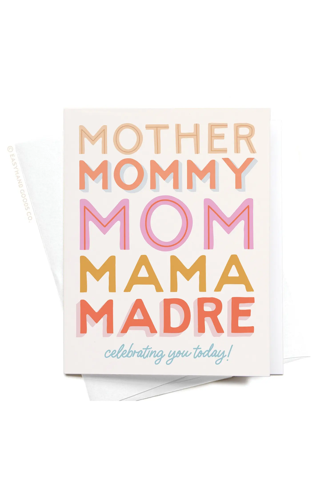 Mother Mommy Mom Mama Madre Greeting Card - Visual Media Number 1 of 1