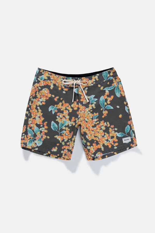 Isle Floral Trunk | Dark Navy - Thumbnail Image Number 1 of 4
