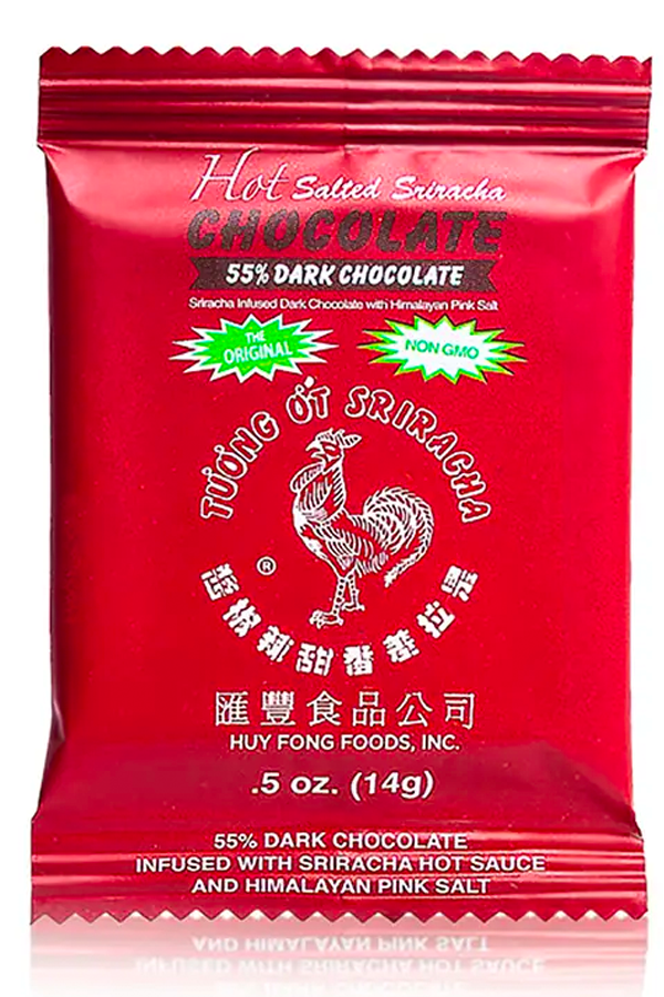 0.5oz Sriracha 55% Dark Mini Chocolate Bar - Main Image Number 1 of 1