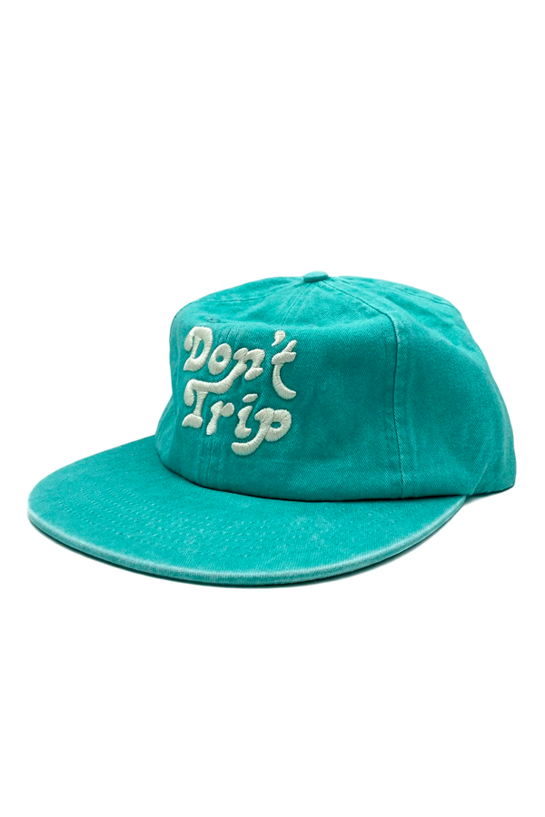 Don't Trip Washed Hat | Teal - Main Image Number 1 of 2