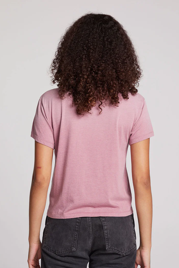 New York Dolls Tee | Faded Mauve Rose - Thumbnail Image Number 3 of 3
