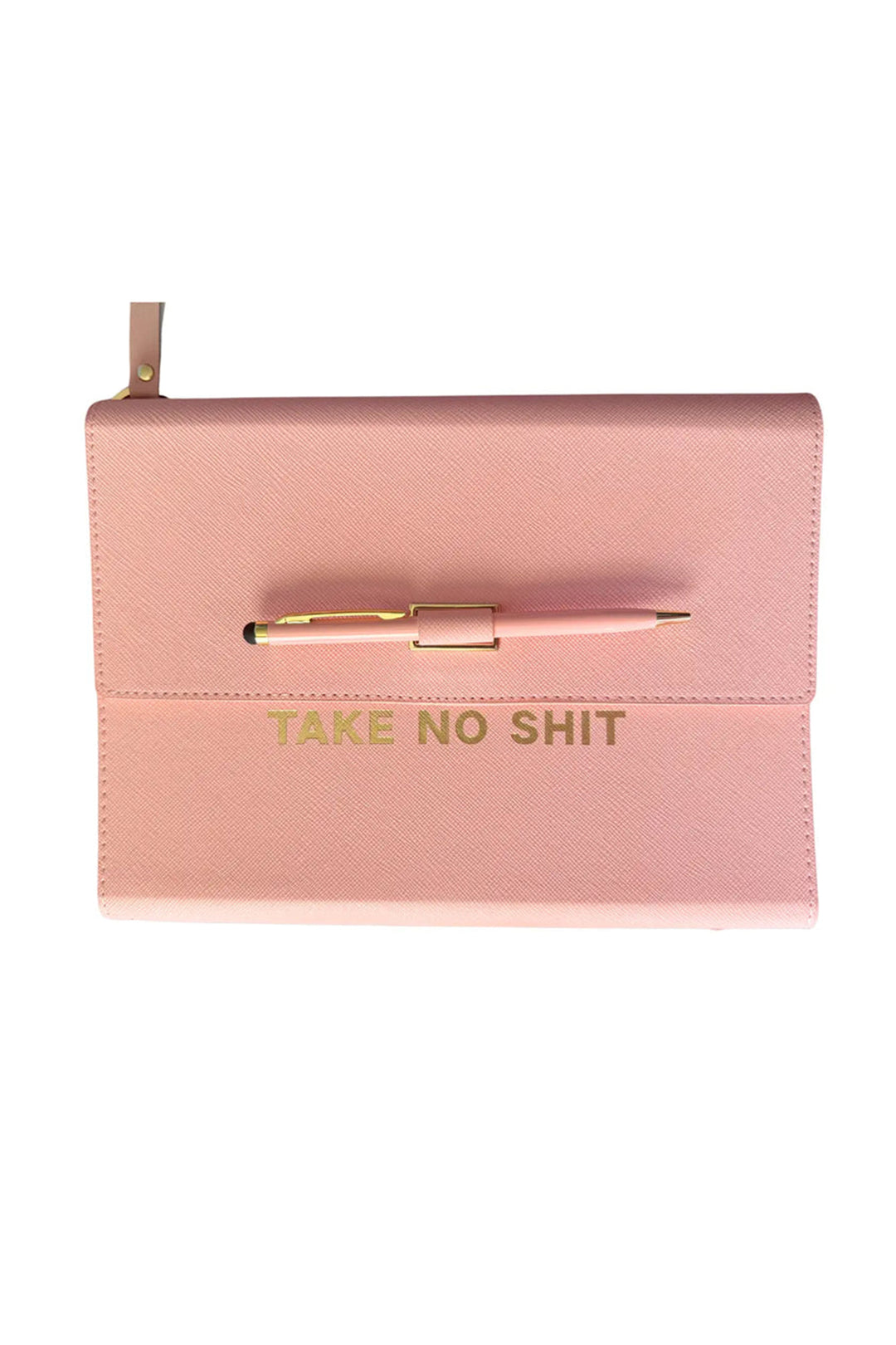 Take No Shit Vegan Leather Journal - Visual Media Number 1 of 3