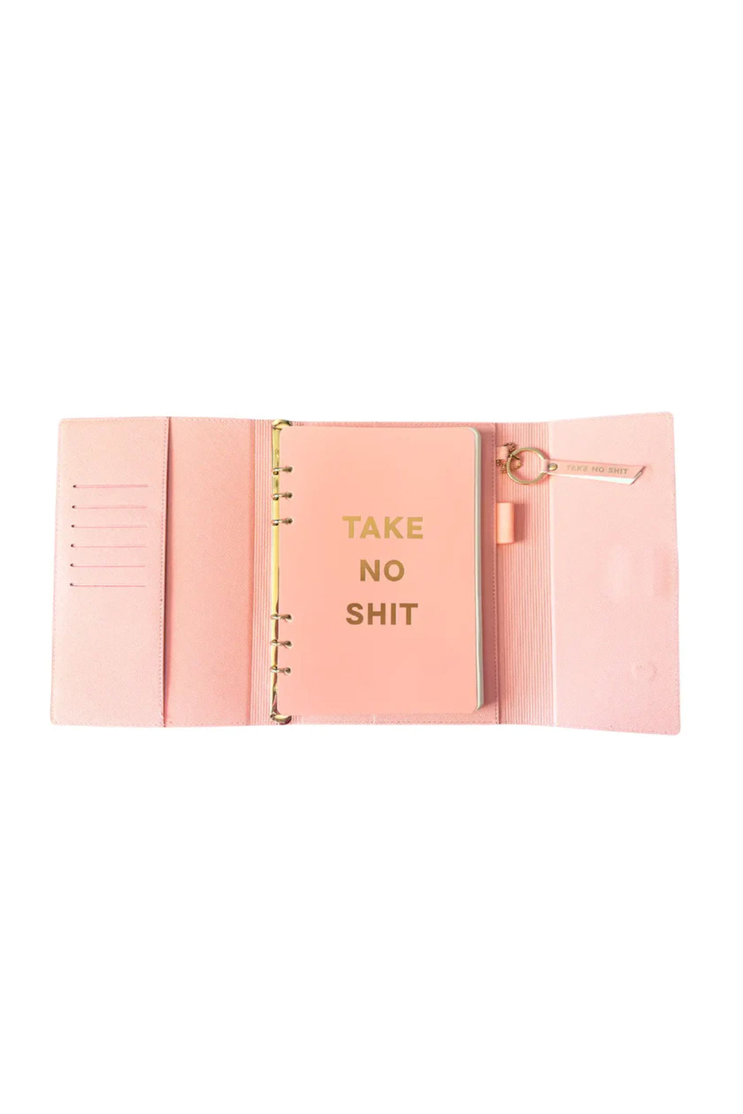 Take No Shit Vegan Leather Journal - Visual Media Number 2 of 3