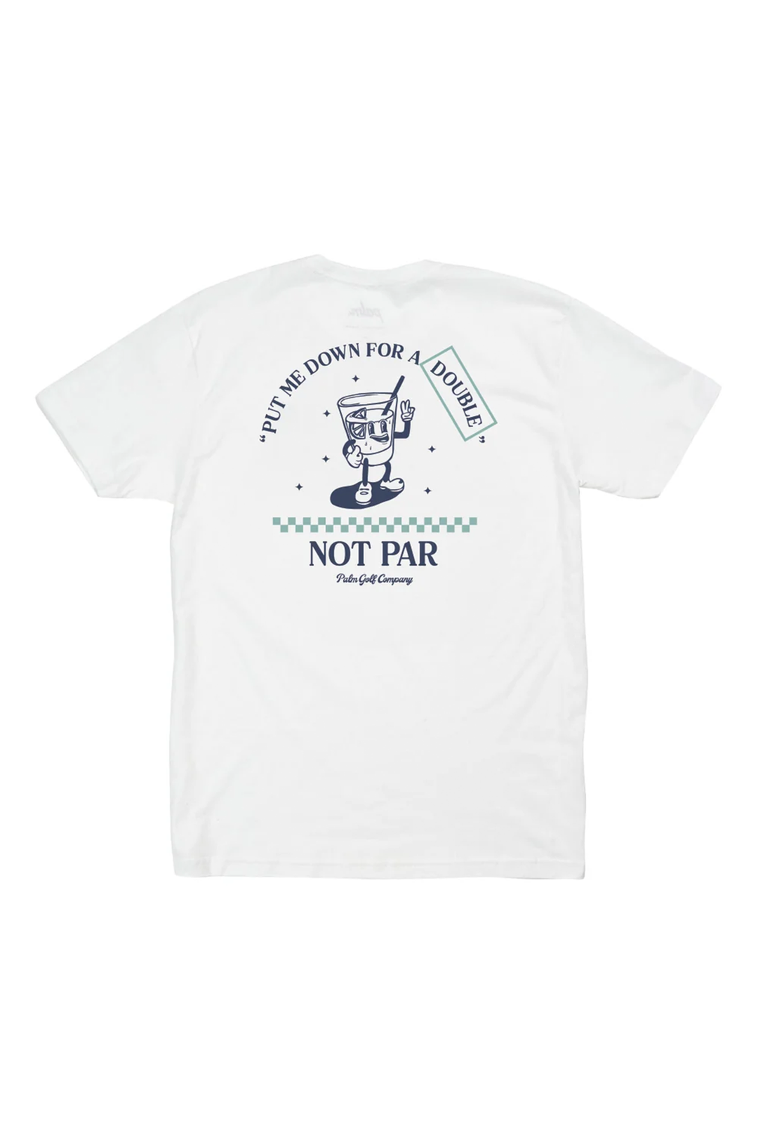 Make It A Double T-shirt | White - Visual Media Number 1 of 2