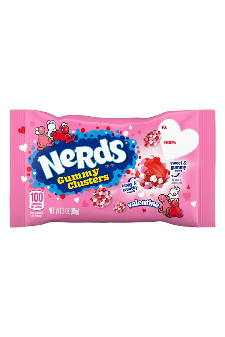 Nerds Valentine Gummy Clusters Share Pack - Thumbnail Image Number 1 of 2
