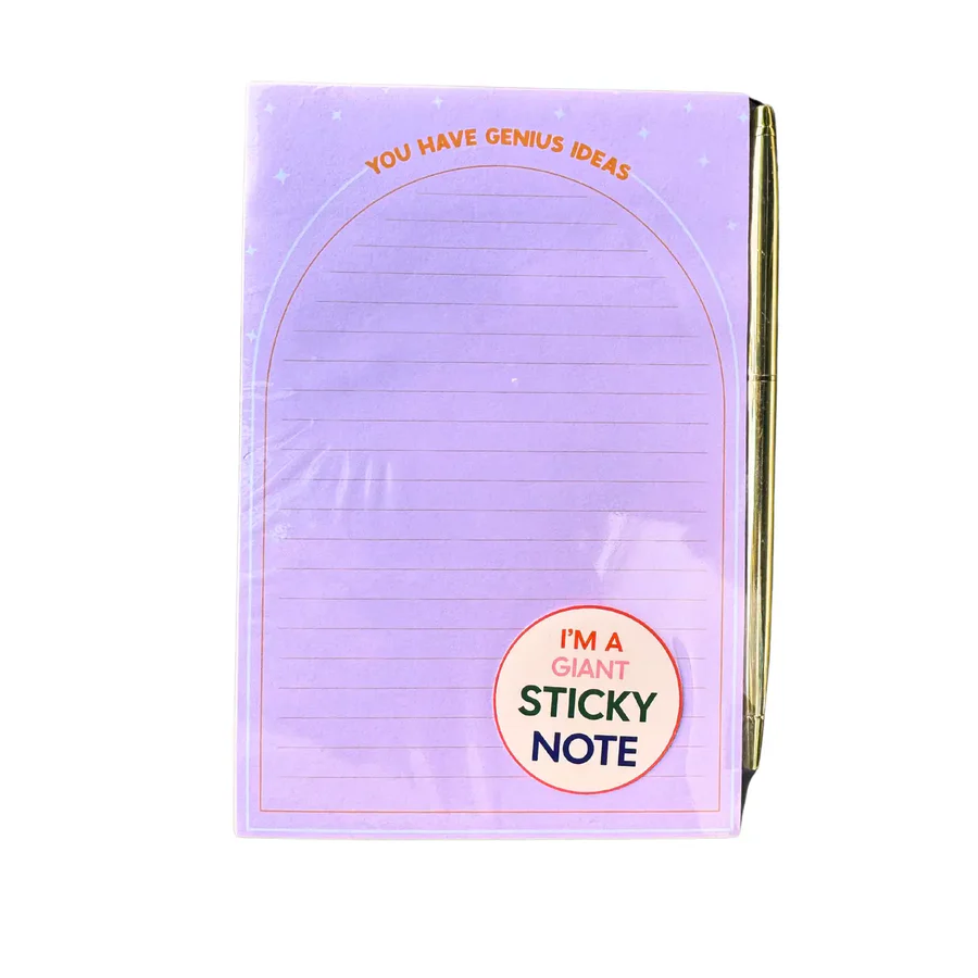 You Have Genius Ideas Notepad - Visual Media Number 1 of 1