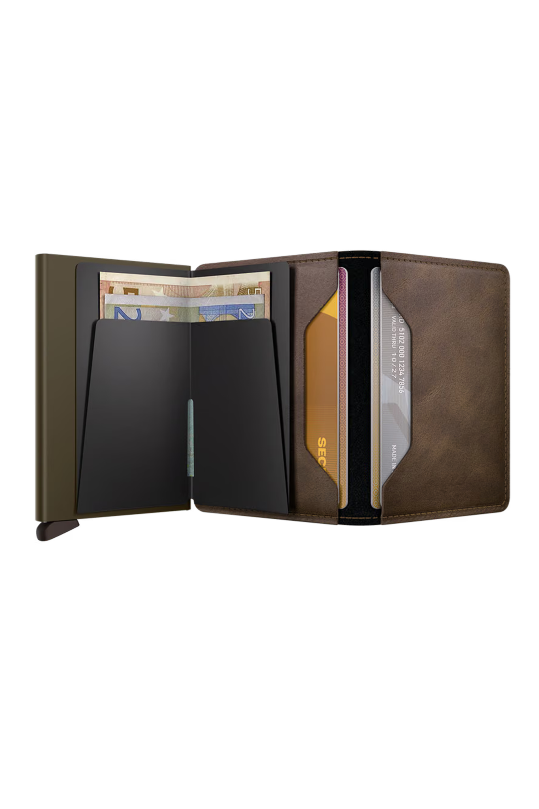 Slimwallet Vintage | Oak - Visual Media Number 2 of 2