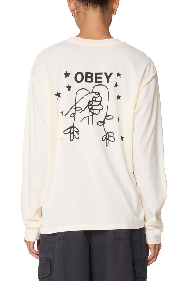Obey Wilted Bunch Tee | Unbleached - Visual Media Number 2 of 2