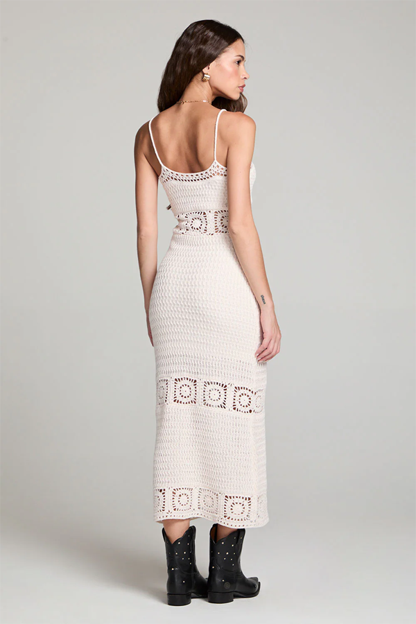Odette Midi Dress | Salt - Visual Media Number 4 of 4