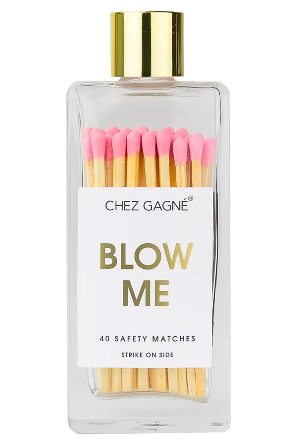 Blow Me Glass Bottle Matches - Visual Media Number 1 of 2