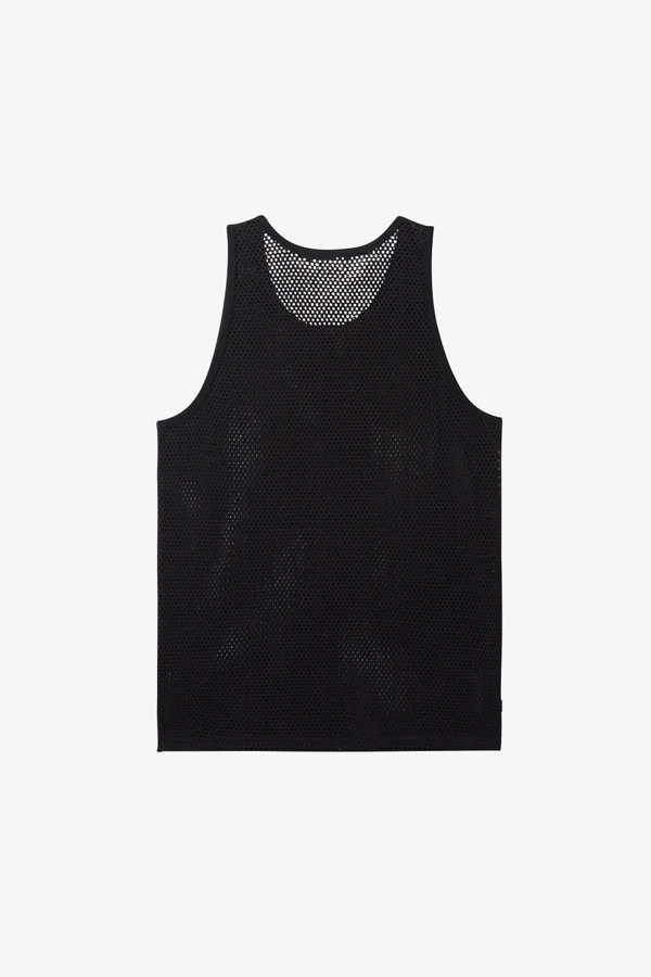 Tower Mesh Tank | Black - Visual Media Number 2 of 2