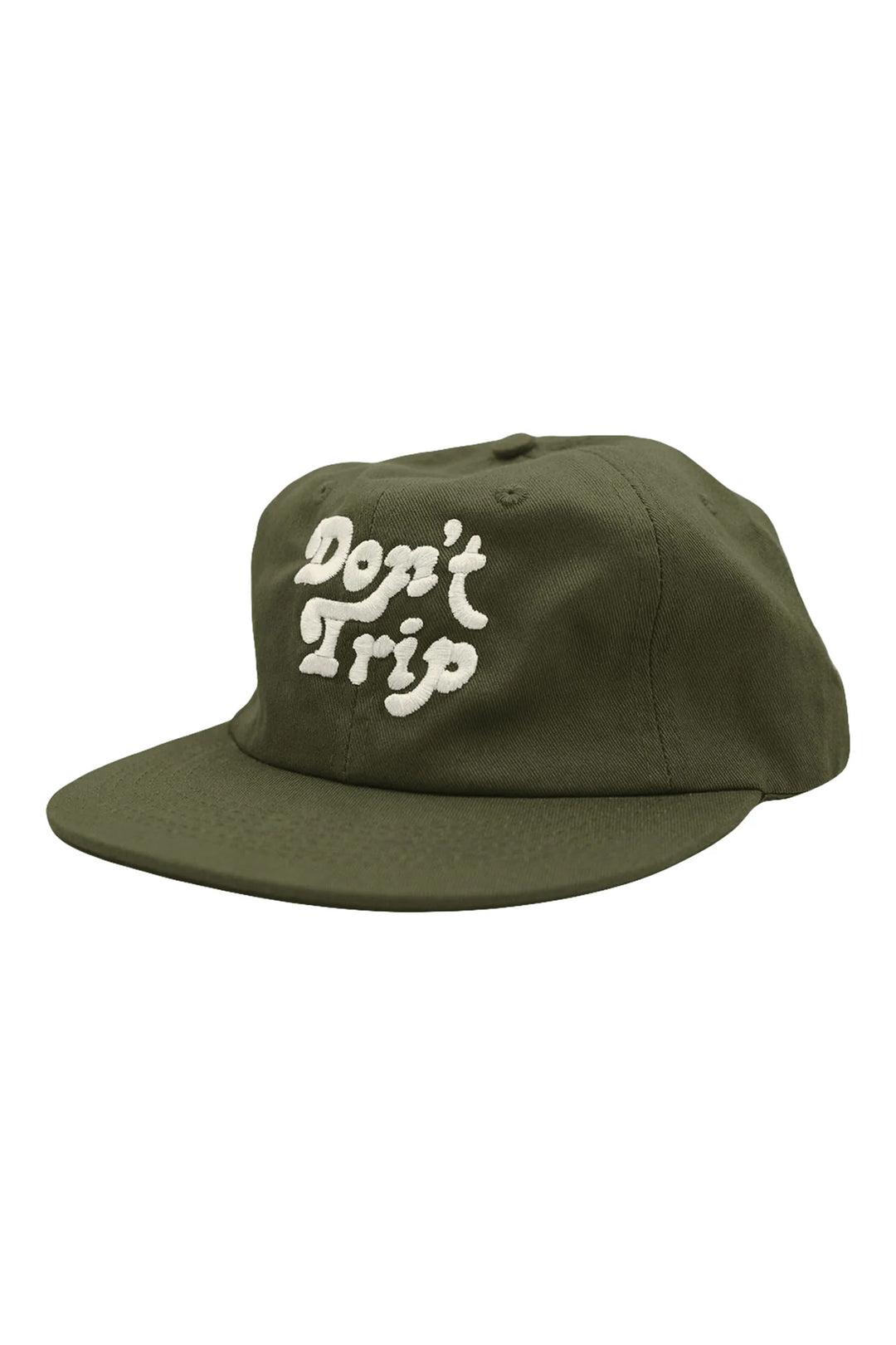 Don't Trip Strapback Hat | Olive - Visual Media Number 1 of 1