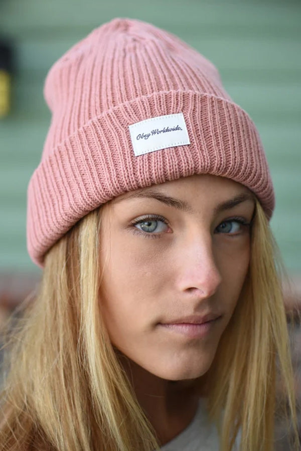 Churchill Beanie Dusty Rose - Thumbnail Image Number 3 of 3
