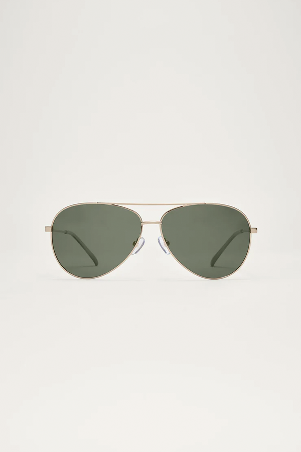Driver Sunglasses | Gold - Grey - Thumbnail Image Number 3 of 4
