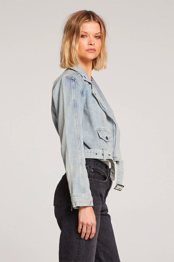 Stella Jacket | Stonewash Denim - Visual Media Number 3 of 4