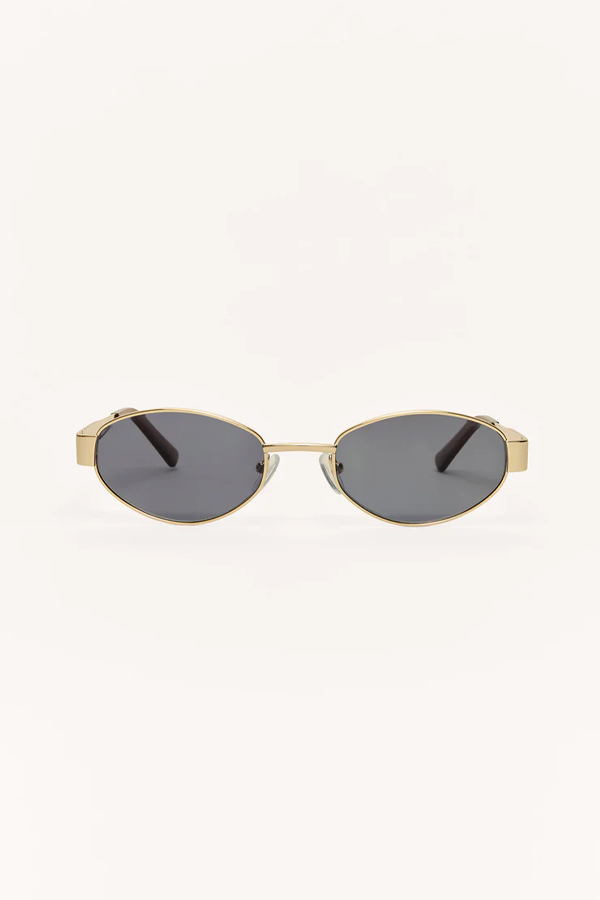 Palisades Sunglasses | Gold - Grey - Thumbnail Image Number 2 of 4
