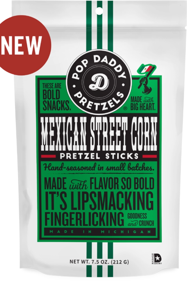 Pop Daddy Mexican Street Corn Pretzel Sticks - Visual Media Number 1 of 1