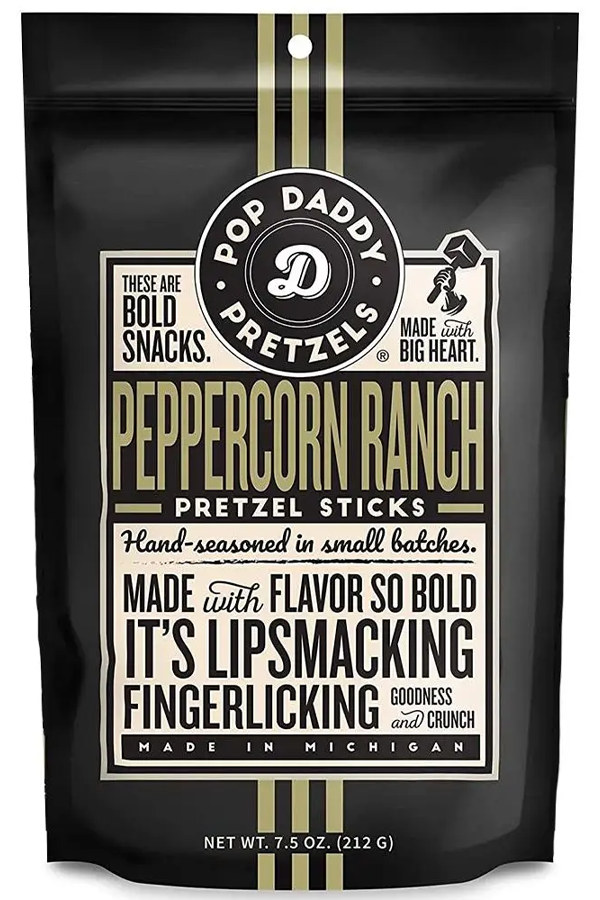 Pop Daddy Peppercorn Ranch Pretzel Stick - Visual Media Number 1 of 1