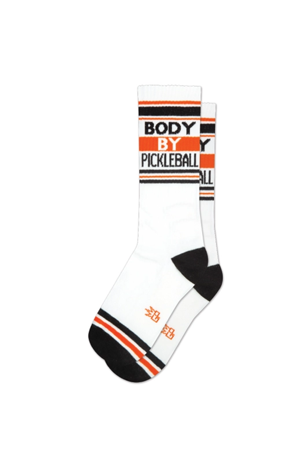 Body By Pickleball Gym Crew Socks - Visual Media Number 1 of 1