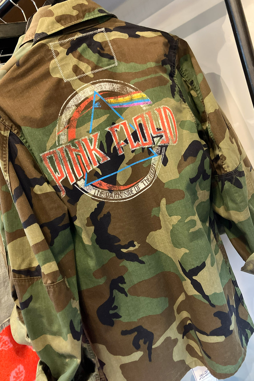 Pink Floyd Authentic Army Jacket | Camo - Visual Media Number 1 of 3