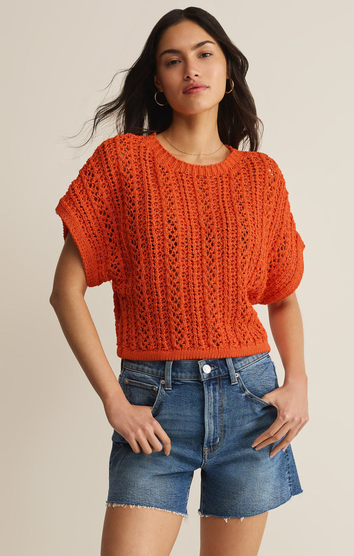 Ballast Crochet Top | Tiger Lilly - Thumbnail Image Number 1 of 2
