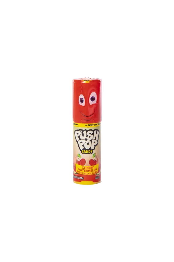 Bazooka Candy Push Pop | Cherry Watermelon