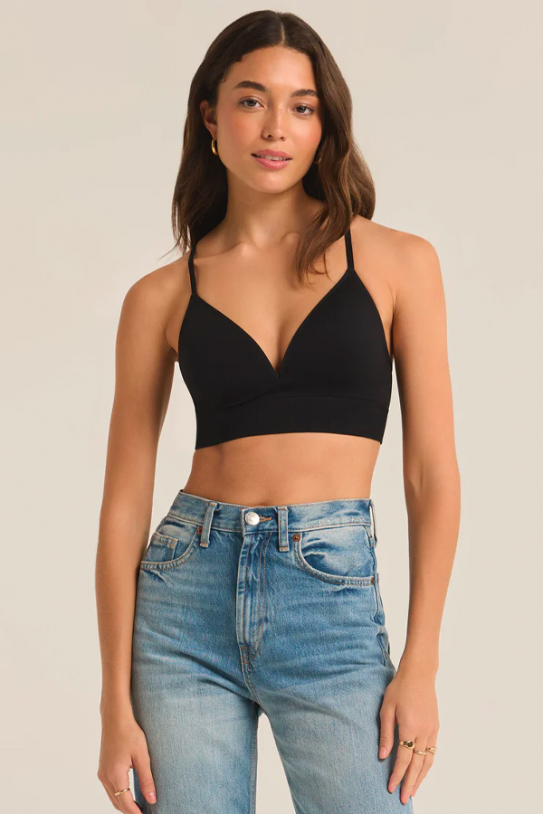 Sophia T-Shirt Bra | Black - Visual Media Number 1 of 3