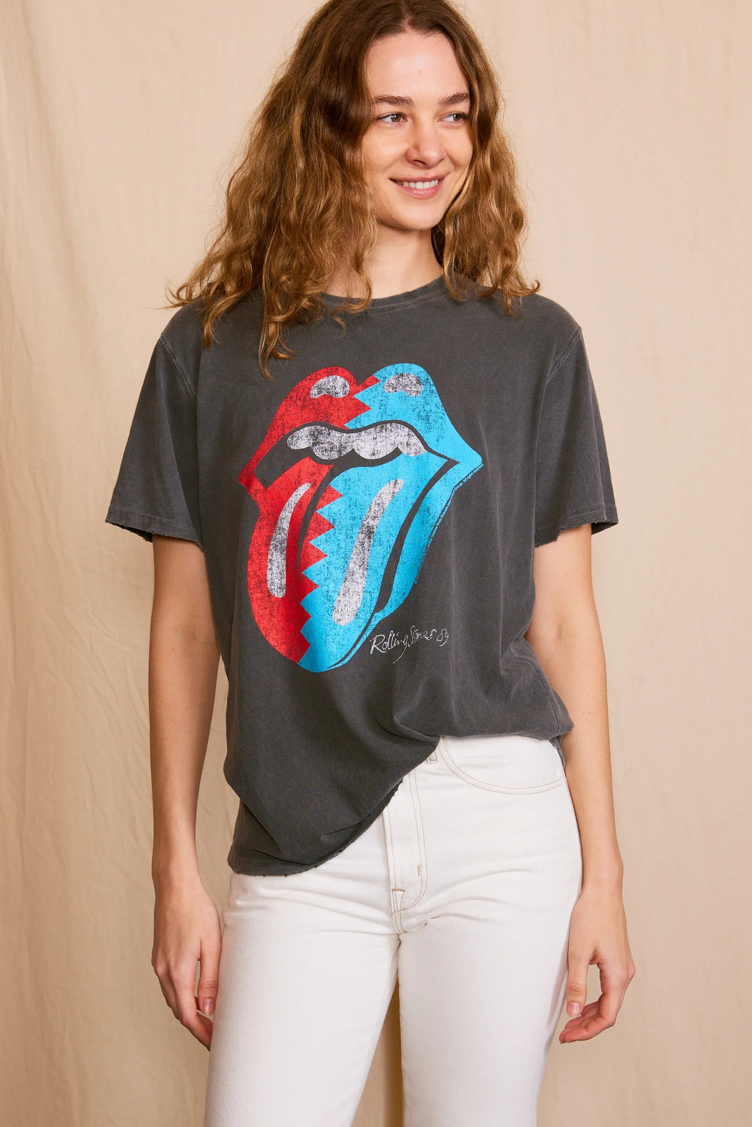 Rolling Stones Vintage Tee | Vin. Black - Visual Media Number 2 of 2